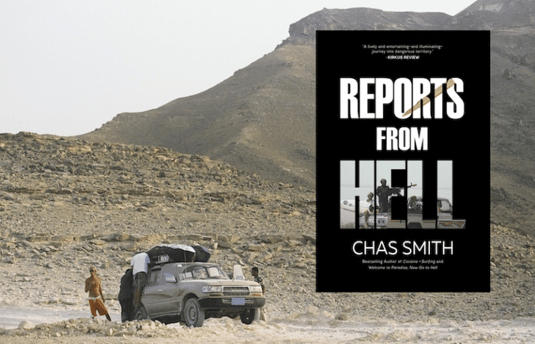 Longtom reviews Chas Smith’s Reports from Hell: “Chas Smith looks, as my Grandaddy would say, like a ‘long streak of pelican shit.”